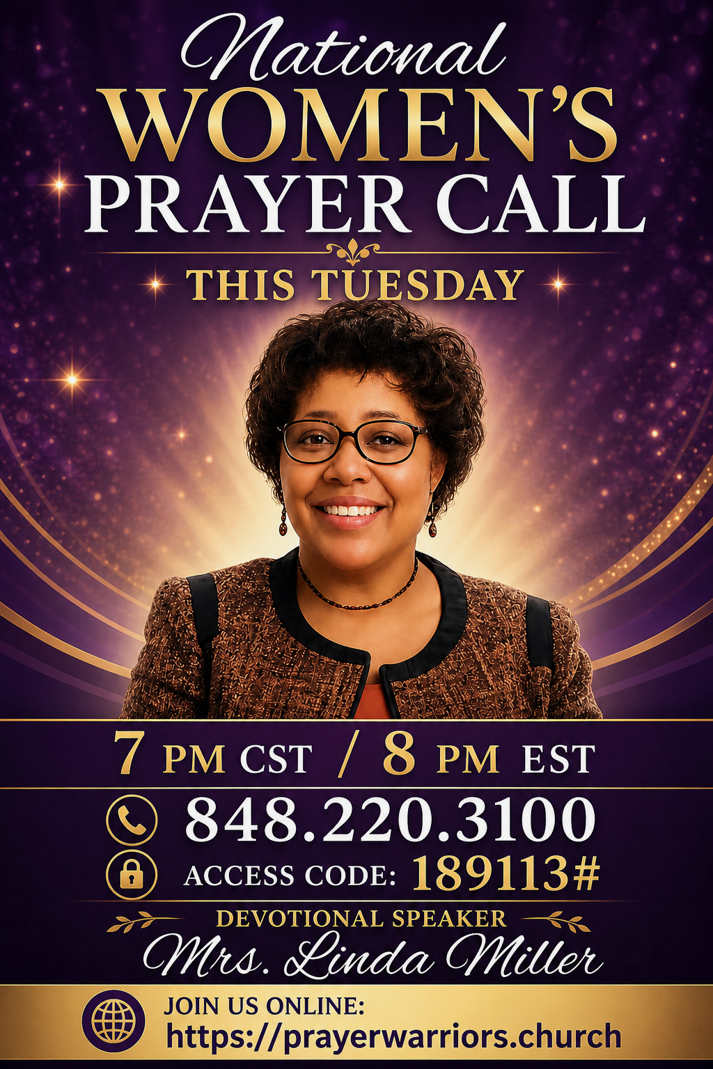 Mrs. Linda Miller flyer